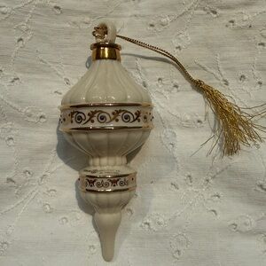 Lenox Jeweled Traditions Treasured Artistry Spire Christmas Ornament Handcrafted